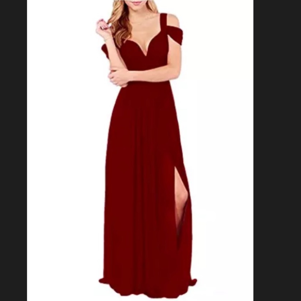 Brand New Burgundy/Wine Colored gown